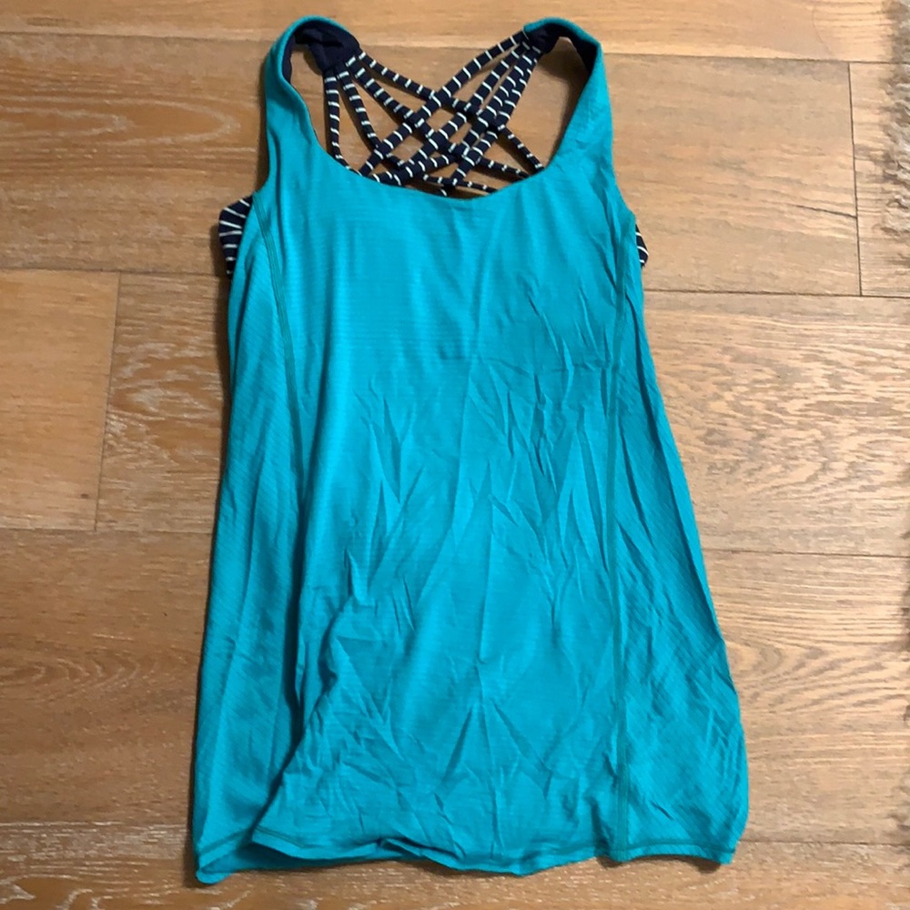 Lululemon Wild tank top / sports bra combo size 2